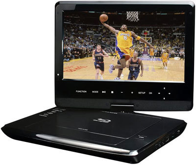 3. Azend Group Corp 10-Inch Blu-Ray DISC/DVD Player (BDP-M1061)
