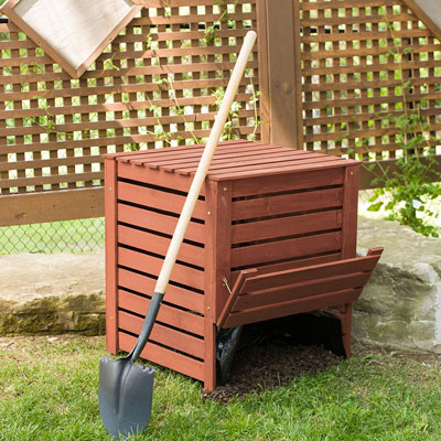 9. Leisure Season Garden Bin - Best Outdoor Compost Bins