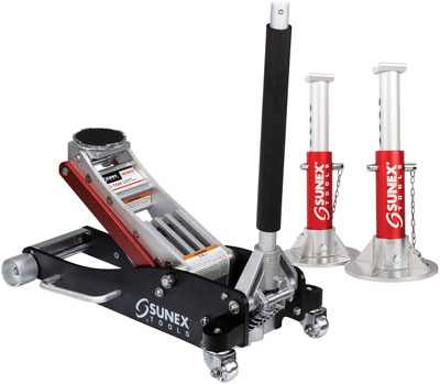 6. Sunex Aluminum Floor Jack - Best Aluminum Floor Jacks