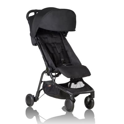 8. Mountain Buggy Nano Stroller, Black