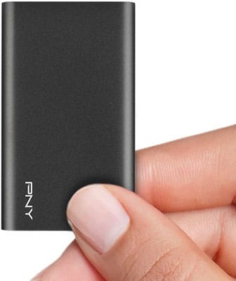 7. PNY PSD1CS1050-480-FFS Portable Solid State Drive