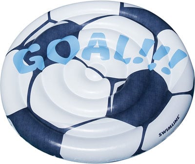 5. Swimline Soccer Ball Inflatable - Best Inflatable Floating Island