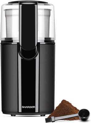  3. Shardor Electric Coffee Grinder and Bowl - Best Coffee Grinders