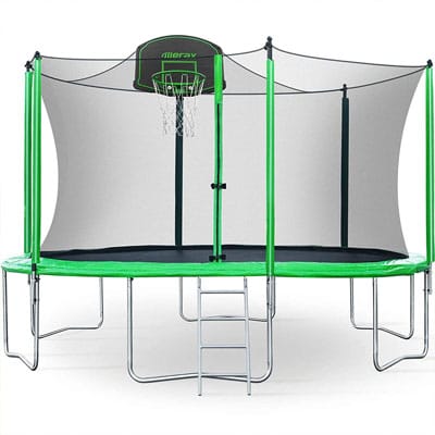 6. Merax 12FT Basketball Trampoline
