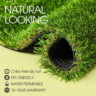 Ayoha Home Artificial Grass with Drain Holes