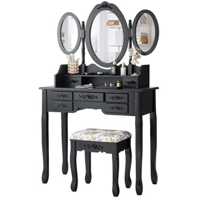 CHARMAID Drawer Dresser Table Set