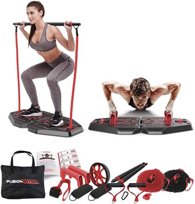 6. Fusion Motion Portable Gym System - Best Portable Exercise Equipment