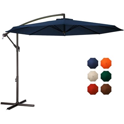 Meway Rotating Cantilever Patio Umbrella