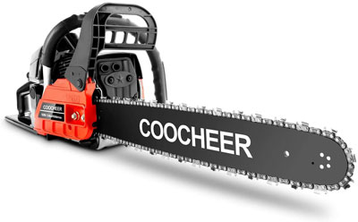 8. COOCHEER Chainsaw with Steel Chain - Best Chainsaws
