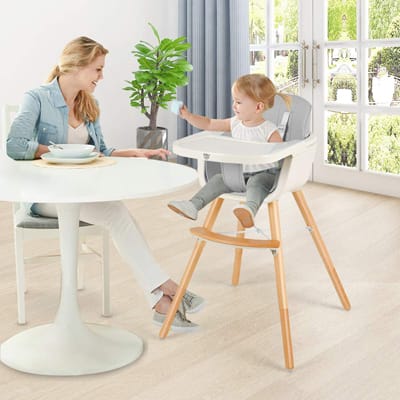 Baby Joy Chair with Adjustable Legs - Best Wooden High Chairs for Baby