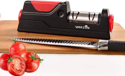 10. Warsun Electric Knife Sharpener - Best Electric Knife Sharpeners