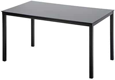 7. Mecor Glass Dining Room Table for 4 People - Best Glass Dining Room Tables
