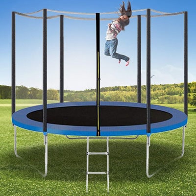 7. Albott Trampoline with Ladder and Legs
