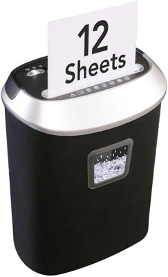 10. Flexispot 12-Sheet Paper Shredder - Best Heavy-duty Paper Shredders