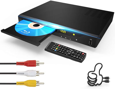 10. GEOYEAO 2021 Newest Disc DVD Player